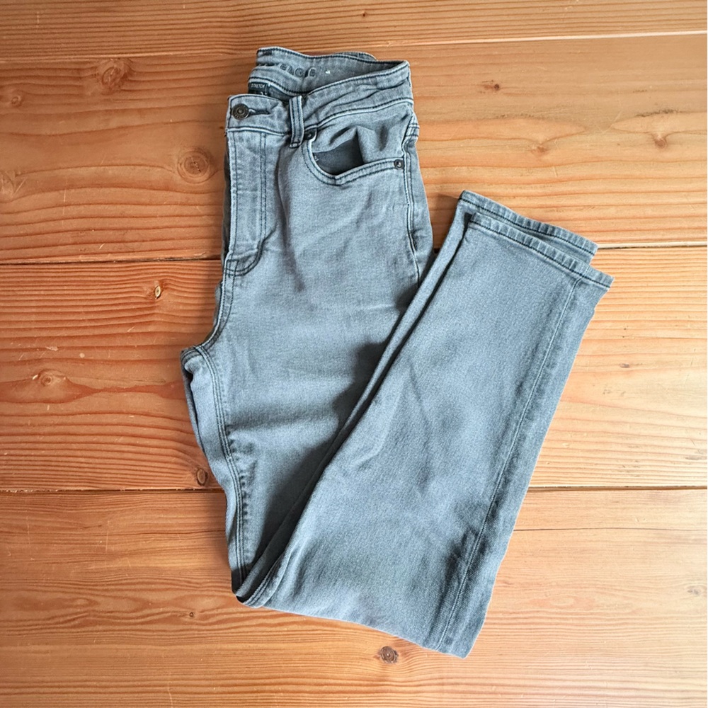 American Eagle Outfitters Gray Mom Jeans